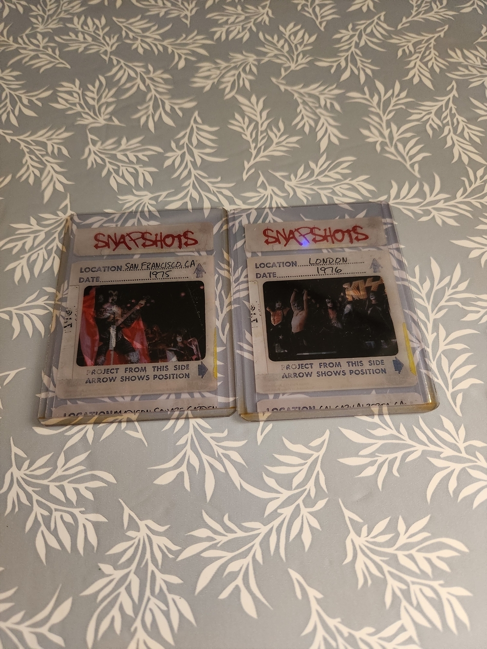 Kiss Snap Shot Trading Cards